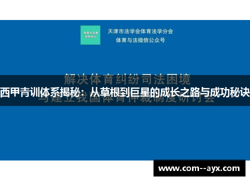 西甲青训体系揭秘：从草根到巨星的成长之路与成功秘诀